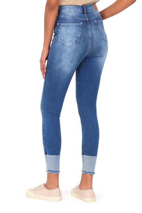 Calça Feminina Jeans Skinny Alin Polo Wear Jeans Claro
