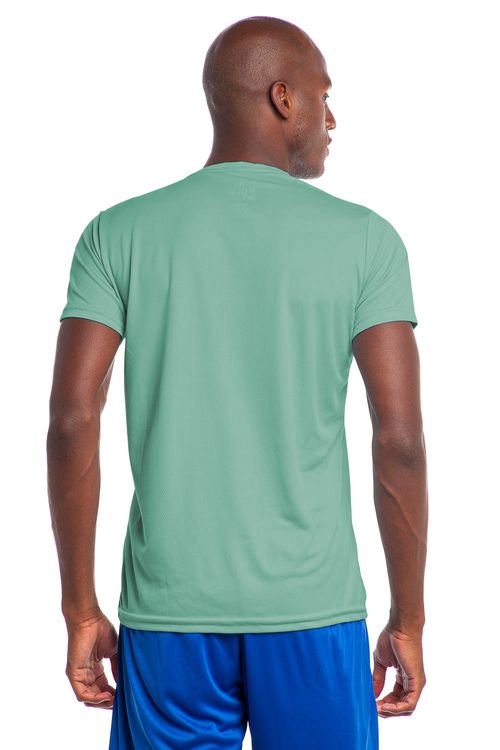 Camiseta Masculina Pw Sports Lisa Polo Wear Verde Escuro