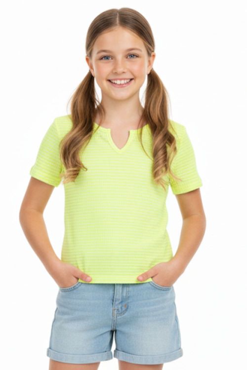 Blusa Feminina Infantil Celebrate Polo Wear Verde Médio