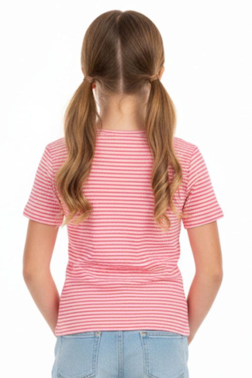 Blusa Feminina Infantil Celebrate Polo Wear Rosa Escuro