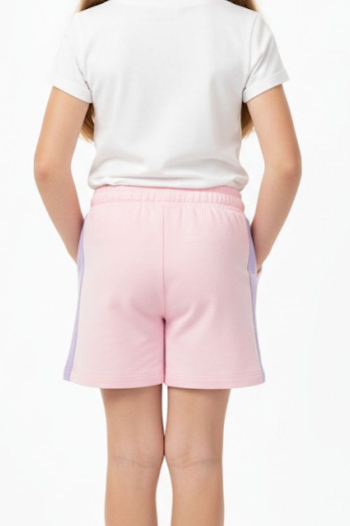 Short Feminino Moletinho Infantil Polo Wear Rosa Médio