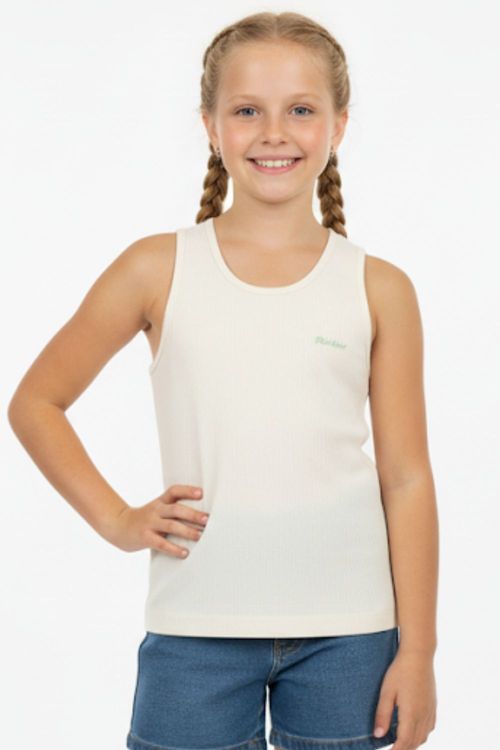 Regata Feminina Nadador Infantil Polo Wear Off White