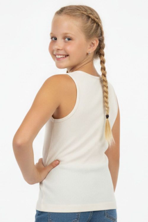 Regata Feminina Nadador Infantil Polo Wear Off White