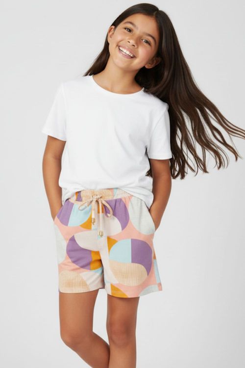 Short Feminino Infantil Malha Celebrate Polo Wear Sortido