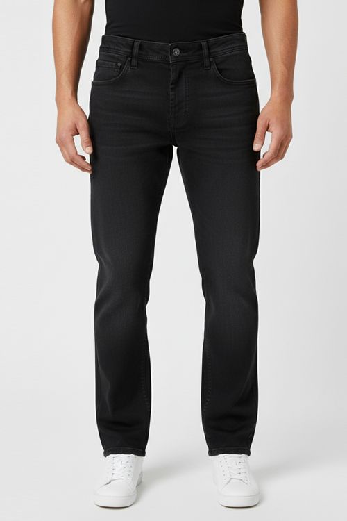 Calça Sarja Masculina Slim Polo Wear Cinza Escuro