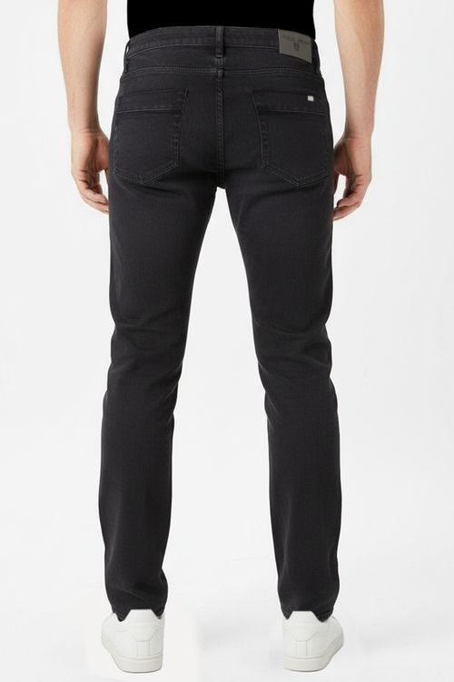 Calça Sarja Masculina Slim Polo Wear Cinza Escuro