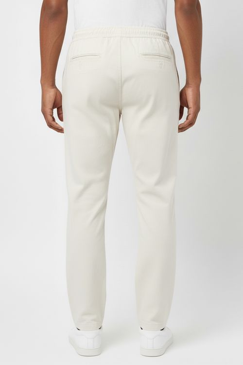 Calça Jogger Masculina Linho Polo Wear Off White