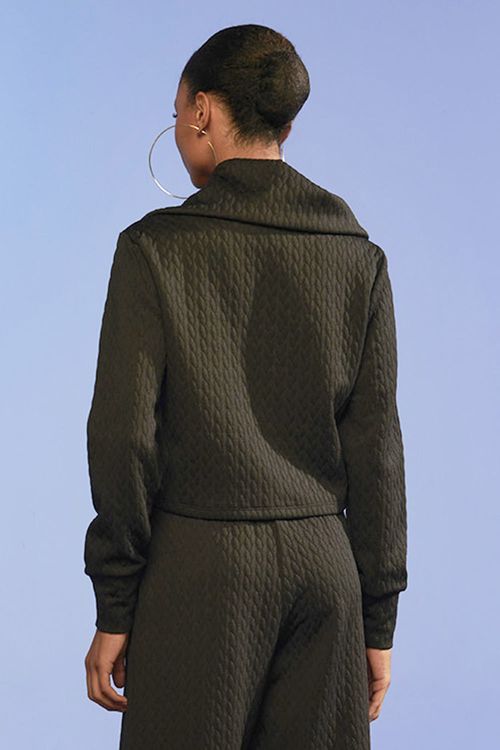 Blusa Feminina Malha Gola Alta Smk Preto