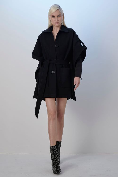 Casaco Feminino Lovely Liso Smk Preto