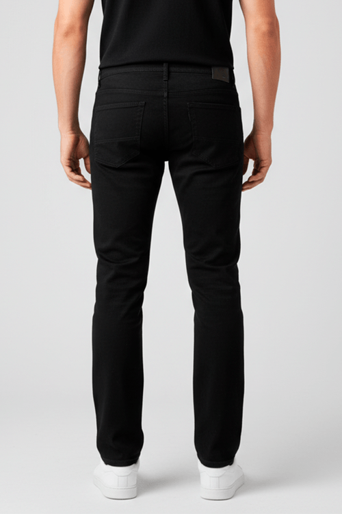 Calça Jeans Masculina Regular Bellini Polo Wear Preto