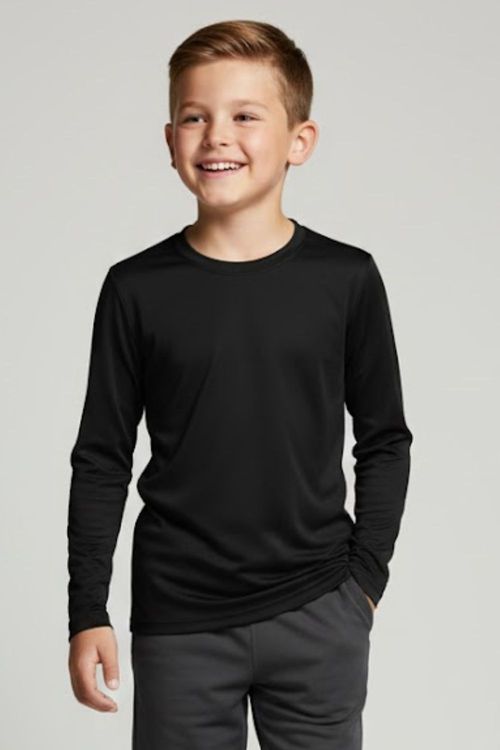 Camiseta Infantil Uv Polo Wear Preto