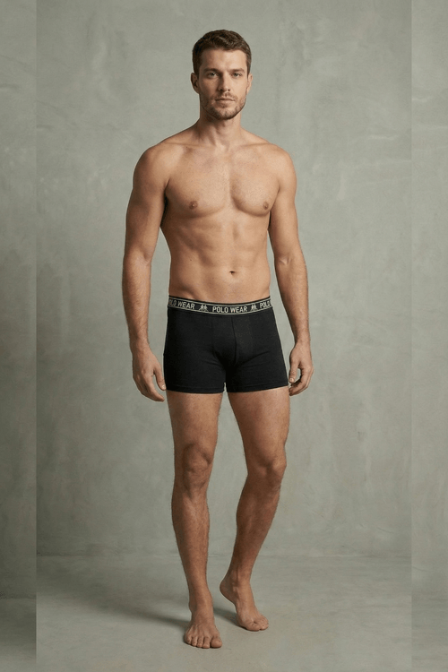 Kit 10 Cuecas Algodão Sem Costura Lateral Polo Wear