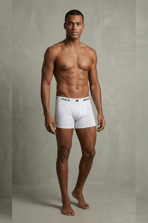 Kit 12 Cuecas Boxer Masculinas Polo Wear Sortido