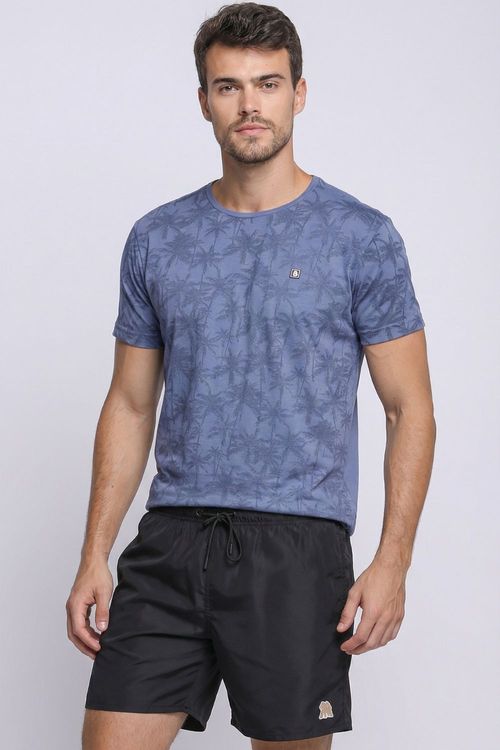 Short Vôlei Masculino Liso Polo Wear Preto