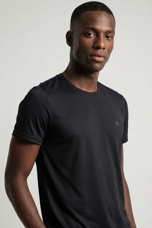 Camiseta Masculina Pw Sports Lisa Polo Wear Preto