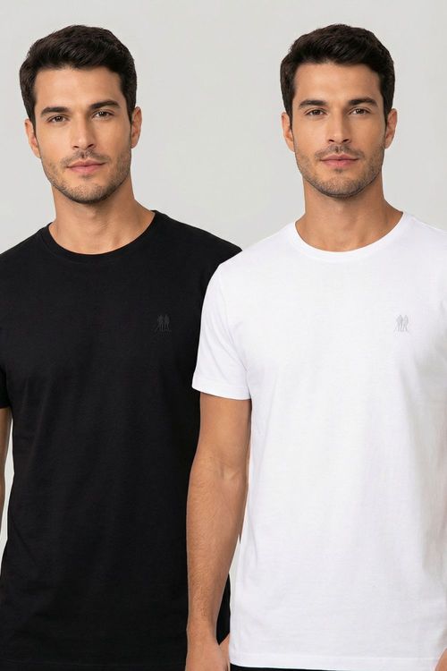 Kit 4 Camisetas Premium Masculinas Polo Wear Sortido