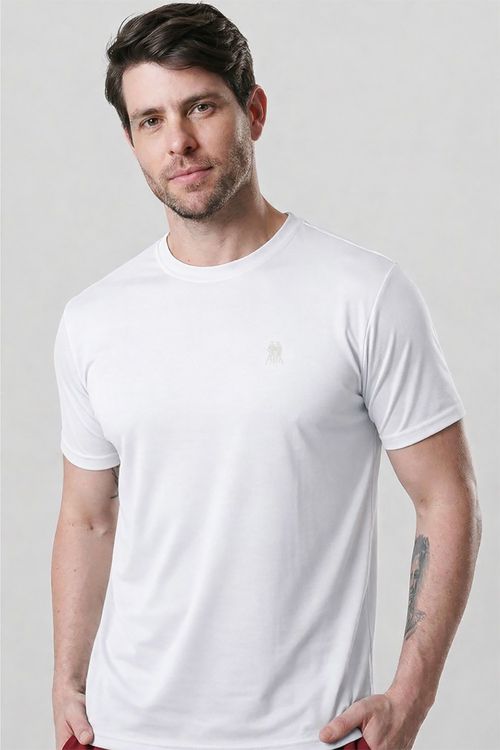 Camiseta Confort Premium Esportiva Polo Wear Branco