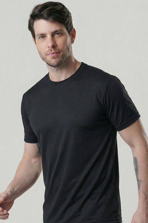 Camiseta Confort Premium Esportiva Polo Wear Preto