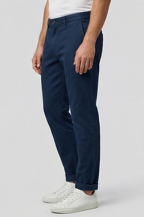 Calça de Sarja Masculina Confortável Polo Wear Marinho