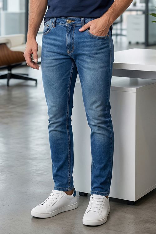Calça Jeans Masculina Slim Power Polo Wear