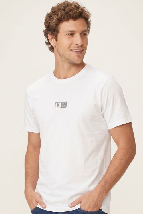 Camiseta Masculina Leve e Confortável Polo Wear Branco