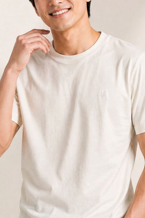 Camiseta Básica Confortável Polo Wear Off White