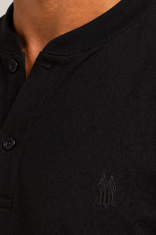 Polo Masculina Gola Portuguesa Polo Wear Preto