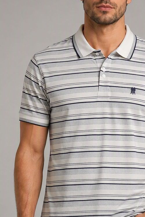 Polo Piquet Listrada Polo Wear Off White