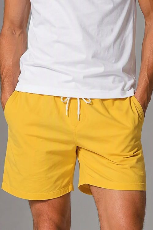 Short Vôlei Cós Bicolor Polo Wear Amarelo