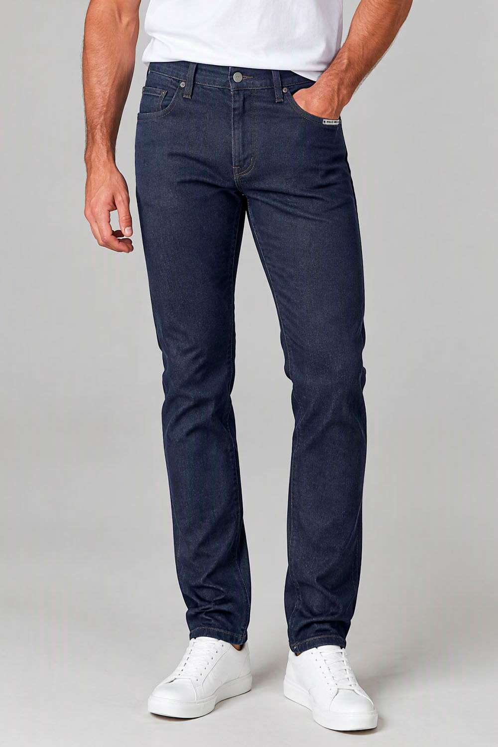 Calça Jeans Masculina Slim Básica Polo Wear Jeans Escuro