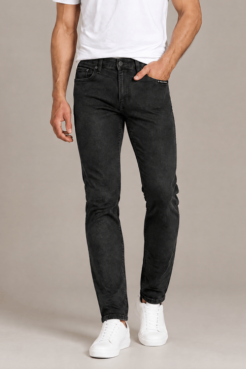 Calça Jeans Slim Masculina Básica Polo Wear Jeans Escuro